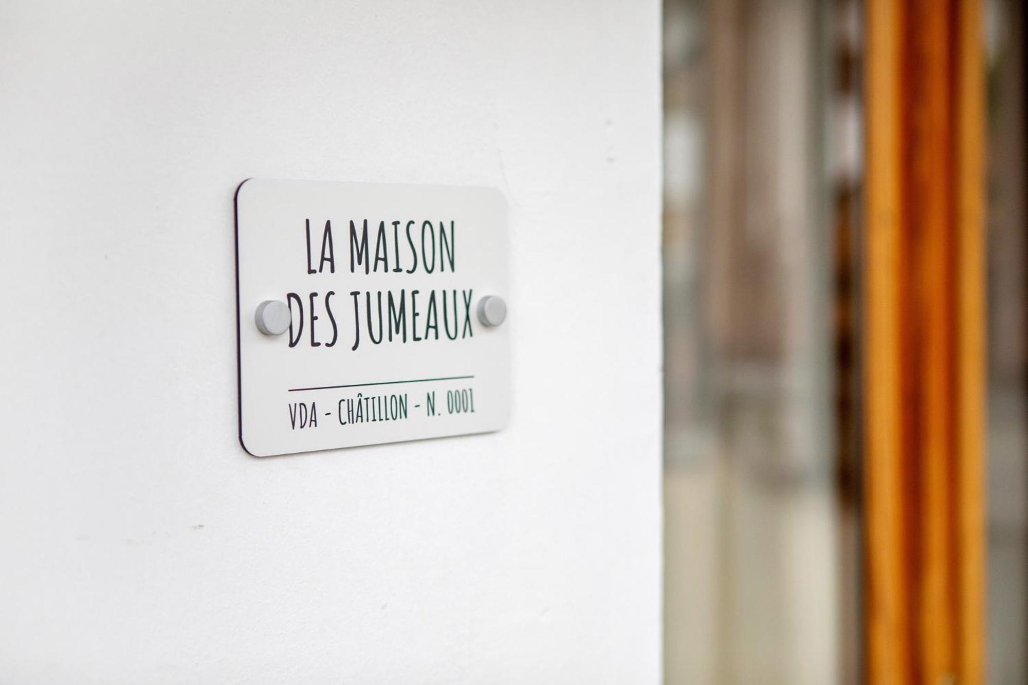 La Maison Des Jumeaux Chatillon Bagian luar foto